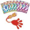 CRAZE MAGIC SLIME Confezione 8 Mani Appiccicose XXL Brillanti - Giocattolo Slime Divertente per Bambini e Bambine - Kit Slime Creativo Perfetto per Compleanni e Sorprese