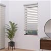 MADECOSTORE Alutech - Tenda avvolgibile giorno notte con baule, gamma Must, lino, 103 x 250 cm