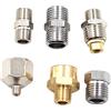Chiloskit 7PCS Airbrush connettore per tubo da giardino in set completo di connettore per compressore ad aerografo