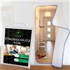 Green Home Protezione antipolvere (tessuto non tessuto), protezione antipolvere, porta di costruzione, 1,10 x 2,20 m - in polipropilene (PP) antipolvere con nastro biadesivo