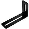 eoere 10 staffe angolari regolabili a forma di L da 10 cm, con fessura, in acciaio metallico, staffe ad angolo retto per case PC, mobili di fissaggio, 10 cm di lunghezza x 2-3/8 H x 1-1/8, spessore 1/8,