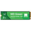 WESTERN DIGITAL SSD GREEN 2TB SN3000 M.2 NVME