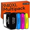 Supply Guy 4 Cartucce per stampanti compatibile con HP 940XL per HP Officejet Pro 8000 8500 8500A A909A A910A