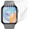 TMahhbid [5 Pack] Hydrogel Pellicola Protettiva Schermo per A-pple Watch Ultra 3/2/1 49mm, [Film flessibile] Morbida TPU Protezioni Schermo [Trasparente HD]