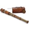 Sara International Roorkee Instruments (INDIA) - Telescopio a spioncino Portatile in Ottone con Custodia in Pelle/Decorazione per la casa dei Marinai Pirata Capitano Barca Giocattolo Regalo (14, J. Scott)