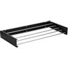 VITAPUR Stendibiancheria da Parete Retrattile - Per Carico Completo - 4m Superficie Pieghevole - Design Elegante e Antiruggine - 6 Barre Antiruggine, Estensibile per Interni ed Esterni - Marchio UE