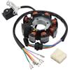 GOOFIT Generatore Di Accensione A 8 Bobine E 6 Fili Per Statore Magnetico Sostituzione per 125z 150sz Dm150 Rc125 Ft150 CG 125cc 150cc 200cc 250cc ATV Quad Dune Buggy Dirt Pit Bike Pro Trail Bike