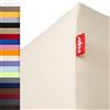 r-up Passt lenzuolo con angoli confezione doppia 90x200-100x200 fino a 35 cm di altezza tanti colori 100% cotone 130g/m² (natura)