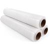 Inoverse Pellicola Estensibile Trasparente a Mano - 3 Rotolo 40 cm/900 g per Mobili e Traslochi, Pellicola da Imballaggio su Rotolo | Pellicola trasparente per pallet, 900 g, flessibile e facile da srotolare, per trasloco, mobili, trasporto di oggetti