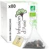 Khla - Semi di Finocchio Bio - 80 Bustine Piramidali - Per Tisana e Infuso Dopopasto - Digestione e Vitalità - Calda o Fredda - Tè Biologico - Origine Egitto