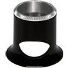 Bergeon 2611-TN-2.5 - Lente d'ingrandimento 4X, colore: Nero Bikonvexe Bergeon Air