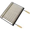 EL ZORRO Imex El Zorro 71613 - Griglia per Barbecue, in Acciaio Inossidabile, 66 x 41 cm