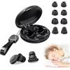 Ulluthu 1 Paio Tappi Orecchie Dormire, Tappo Orecchia Antirumore In Silicone Cuffie per Comfort Elasticità Tappi Orecchie Riutilizzabilii Cuffie per Dormire Design Piccolo S/M/L per Viaggi