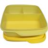 Tupperware to Go, contenitore per il pranzo intelligente 550 ml, divisore Eco+ per la scuola, separazione (pausa intelligente, giallo)