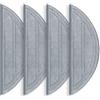 Rrochio 4 Panni per roborock Q10 S5, Accessori Ricambi per Aspirapolvere roborock Q10 S5+ Mop Set Mocio di Ricambio Lavabili