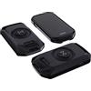 foto-kontor Custodia Compatibile con Garmin Edge 1050 Cover Protettiva TPU Borsa Nero Antiurto AntiGraffio per MTB Bici da Strada e-Bike