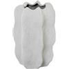 DRW Vaso da tavolo a Forma di Cactus in Ceramica in Grigio Sabbia 33x21x21 cm
