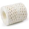 cyclingcolors 1x Rafia per fabbricazione cesti 5-8 mm 200 m Maglia Cappello Borsa Composizione floreale Decorazione Cucito, Crema chiaro