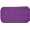 MSV Tappetino Doccia Premium Antibatterico Antiscivolo con Ventose Viola/Viola ca. 36 x 76 cm Lavabile a 60°C