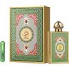 RESAES Resistant and aesthetic Lattafa Queen of Arabia Eau de Parfum 100 ml, profumo arabo da donna a lunga durata, include atomizzatore ricaricabile da 5 ml, fragranza femminile con Ylang-Ylang, rosa e vaniglia (Queen of Arabia)