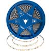 V-TAC PRO Strip LED Chip CREE 120LED/mt 8W/mt 10mt 24V doppio PCB 3000K CRI>90 - SKU 240806