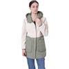 BUNF ORSETTO BIMATERIALE DONNA Giacca