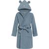 WYTbaby Accappatoio per bambini in 100% spugna di cotone, con cappuccio, assorbente, accappatoio per ragazze e ragazzi da 1 a 8 anni, rosa, 6-8 Years