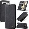 Azororo Cover per Google Pixel 7A 5G, Premium PU Pelle Custodia, Magnetica Carta Fessura Portafoglio Case, Flip Cavalletto Custodia per Google Pixel 7A - Nero