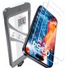 TAURI 2 Pezzi Pellicola Vetro Temperato per iPhone 15 Pro Max 6,7 Pollici, Rimozione Automatica Della Polvere, Durezza 9H Protettiva, Senza Bolle