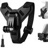 Adiwo Fascia da Testa, Supporti per Action Cam, Attacco Imbracatura Fascia per Testa, Adatta per GoPro Hero 13, 12, 11, 10, 9, 8, 7, 6, 5, DJI Action 5 Pro 4/3 e la Maggior Parte delle Action Camera