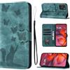 LSPCASA Custodia con Motorola Moto G05/E15 6.67 pollici Premium Pelle PU Flip Protettiva Cover Con Slot Per Schede e Funzione Supporto Custodia Cover Portafoglio con Motorola Moto G05/E15-Verde