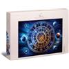Ulmer Puzzleschmiede - Puzzle astrologia 1000 pezzi - Ruota mistica oroscopo dettagliati pianeti misteriosi - universo spiritualità - Qualità Made in Germany