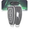 LELNOOS Cover Chiave Auto, Silicone Custodia Chiave Protettiva Copri Chiavi per Ford Focus MK3 MK4 ST Line Titanium Kuga 3 MK2 Fiesta MK7 MK8 ST Line Puma ST Line X Grand C-Max S-Max Mondeo Ecosport