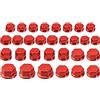 Motoforti 1 Set Tappo a Vite Rosso per Moto e Motocicletta