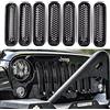 KATUR - Kit per griglia anteriore in rete per Jep Wrangler JK 2007-2015, 7 pezzi