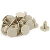 uxcell Sourcingmap, rivetti in plastica beige per auto, clip di fissaggio per paraurti, 20 pezzi
