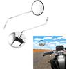 evomosa Specchio laterale moto gambo lungo 3,74 pollici rotondo retrovisore 8MM viti per cafe racer bobber chopper scooter