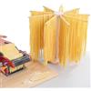 YITONGFU Essiccatore per Pasta, Stendino per Pasta, Essiccatoio per Pasta Grande in Legno con 9 Bracci Rimovibili,con Base, Riutilizzabili, per Spaghetti, Altezza 45 cm