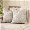 Miuyunya Federe Cuscini Divano Bohémien Copricuscini Divano Moderna Motivo Boho Mandala Tribale Fodera per Cuscino con Cerniera Invisibile per Soggiorno Camera da Letto Soggiorno Estivo (Set di 2, 45x45 cm)