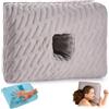 ODOXIA Cuscino Piercing Orecchio | Cuscino con Buco per Dormire di Lato | Piercing Pillow in Memory Foam | Donut per Ridurre Dolore all'Orecchio & CNH | Traspirante e Rinfrescante