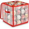 Ruibinlee Porta Palline di Natale, Contenitore Addobbi Natalizi, Scatola Portapalline Natale, Organizer per Decorazioni dell'Albero, Scatola Rigida per Elementi Decorativi