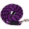 DONGKER Corda per Cavalli, 5,9 Piedi Guinzaglio Equestre per Cavallo in Treccia di Cotone, Corda Cavalli con Rotazione a 360°, Clip a Scatto con Bullone, Spessore 0,6 per Cavallo, Cani di Grossa Taglia