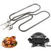 MaxEarn Elemento riscaldante di ricambio per Weber 66631 80342 80343 65620 Q140, Q1400, griglia elettrica in acciaio inox, elemento riscaldante a spirale 2200 W, 230 V