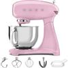 Smeg Full Color Rosa - Impastatrice Planetaria - Vasca in Inox da 4,8 litri