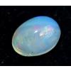 0.90 CT Naturale Etiope Fuoco Opale Color Latte Bianco Gioco Di Cabo Certificato