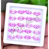 20Pcs Naturale Mogok Rosa Rubino Marquise 7.70 MM Certificato Perfetto Loose