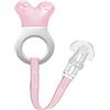 MAM Cooler & Clip - Massaggiagengive rinfrescante con clip per un facile fissaggio, extra piccolo e leggero, per bambini, a partire dai 2 mesi, rosa