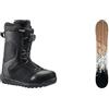 HEAD Rev Boa Coiler,Scarponi da snowboard Unisex Adulto, Nero, 260 incl. Head Rush Snowboard, 162W