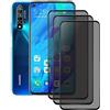 2 Pezzi Anti Spy Pellicola Protettiva in Vetro Temperato per Huawei Mate 20 Pro, Copertura Completa Privacy Protezione Schermo, Anti-Spia Durezza 9H Protettiva Film