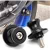 QJY-Motor Part-Store Universal Moto M6 Nottolini Cavalletto 6mm Bobine per YAM&-AHA YZF R1 R3 R6 R7 R125 MT03 MT10/SP FZ07 FZ09 T-MAX 500 530 560 XSR700 XSR900 821 Monster -Nero